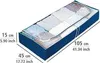 WENKO Unterbett-Kommode Air Vlies/Kunststoff 103x45x16cm Produktbild-Vorschau 5