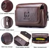 Herren Leder Guerteltasche Guerteltasche Bauchtasche Produktbild-Vorschau 10