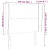 vidaXL Kopfteil mit Ohren Weiß 103x23x118/128 cm Kunstleder Produktbild-Vorschau 10