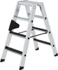 Stufen-Stehleiter beidseitig begehbar mit clip-step R13 2x4 Produktbild-Vorschau 1