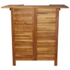 vidaXL Tavolo da bar 110x50x105 cm in legno massiccio di Anteprima dell’immagine prodotto 14