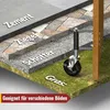Torrolle 100mm mit Federbelastung, Rad mit Robuster Produktbild-Vorschau 4