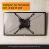R2B TV-Wandhalterung – 26 bis 60 Zoll – VESA 400 x 400 mm Produktbild-Vorschau 2