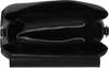 A top-down view of an open black handbag. Náhled obrázku produktu