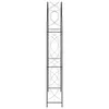 Rosenbogen Schwarz 150 x 34 x 240 cm Eisen Produktbild-Vorschau 3