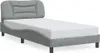 VidaXL 3213683, Grau, 105 cm, 2,18 m, 74,5 cm, 1000 x 2000 Produktbild-Vorschau 1