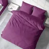 Uni Bettwäsche 200x220 cm lila violett Doppelbett Einfarbig Produktbild-Vorschau 4