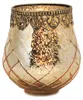 Vintage Kerzenglas Laterne als Outdoor Windlicht gold in 14 Produktbild-Vorschau 1