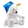BMW Teddy Steiff mit Mütze Plüschtier Kuscheltier Weiss Produktbild-Vorschau 5