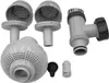 Intex Anschluss-Set Ø 38 mm, 4 bis 7,3m³/h grau Produktbild-Vorschau 1