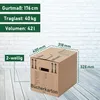 100 x Bücherkarton Compact 40 kg Traglast stabiler Produktbild-Vorschau 6