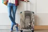 MuchoWow® Koffer Handgepäck Trolley Rollkoffer Kleine Produktbild-Vorschau 5