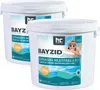 Two buckets of pool chlorine tablets are shown, with one in the foreground and another slightly behind it. Produktbild-Vorschau