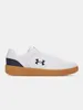 Under Armour, color blanco, suela de goma color caramelo, Vista previa de la imagen del producto 1