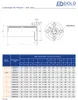 Linearlager mit rundem Flansch 25mm LMF25LUU - lange Produktbild-Vorschau 5