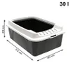ROTHO Bonnie Eco Black – toaleta pre mačky Náhľad obrázku produktu 6