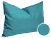 Kissenbezug 40x60 cm petrol Struktur Leinenoptik Produktbild-Vorschau 2