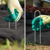 com-four® 100x Erdanker 200x25x3,8mm aus beschichtetem Produktbild-Vorschau 4