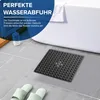 HGMD Anti-Rutsch-Duschmatte / Badematte - Schwarz- 53x53 cm Produktbild-Vorschau 8