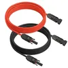 10m Solarkabel Verlängerungskabel rot + schwarz 6 mm² mit Produktbild-Vorschau 1