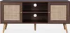 sweeek - TV-Möbel mit Rattangeflecht 120 x 39 x 56,5 cm - Produktbild-Vorschau 4