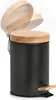 ZELLER PRESENT Kosmetikeimer Met/Bambus sw 107276 Voir les images du produit 2