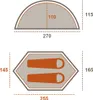Grand Canyon Cardova 1 Tunnelzelt 1-2 Personen Trekking kl. Produktbild-Vorschau 11