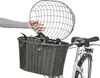 TRIXIE Hundefahrradkorb vorne aus Polyrattan - anthrazit - Produktbild-Vorschau 4