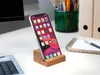 Rikmani Handy Halterung Handyständer iPhone Halter Eiche Produktbild-Vorschau 3