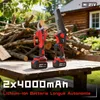 TEENO 2-in-1-Gartenwerkzeug-Set: Mini-Kettensäge mit Akku 6 Produktbild-Vorschau 2