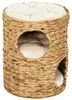 PawHut Krabton, 50 cm hoog, kattenhuis met 2 holtes, Productafbeelding-voorbeeld 1