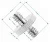 Adapterstecker Fotoschraube 1/4"" - 1/4 Stativstecker Produktbild-Vorschau 2