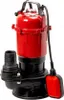 A red and black submersible wastewater pump with a float switch. Anteprima dell’immagine prodotto