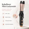 Wireless Curling Wand, einfache Ein-Knopf-Bedienung, ideal Produktbild-Vorschau 2