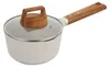 Bergner Naturally Stielkasserolle mit Deckel 16x8,5cm ca Produktbild-Vorschau 3