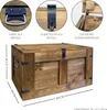 Grosse Holztruhe Oskar Palisander 80x45x47cm Schatztruhe Produktbild-Vorschau 6