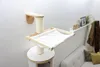 Kerbl Nástenný strom pre mačky Dolomit 168 cm biely 81500 Náhľad obrázku produktu 6