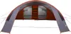 vidaXL Tenda a tunnel con tetto grigio e arancione 700 x Anteprima dell’immagine prodotto 4