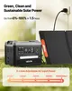 VEVOR Tragbare Powerstation, 2400-W-Solargenerator mit Produktbild-Vorschau 3