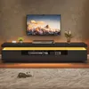 Merax TV Lowboard mit 2 L-förmigen Schränken und 1 Produktbild-Vorschau 3
