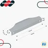 A 3D rendering of a metal furniture handle with dimensions indicated. Produktbild-Vorschau