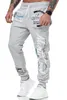 Herren Jogginghose | Monte Carlo 592  Grau/Weiss XXL Produktbild-Vorschau 2
