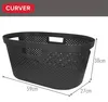 Wasmand Curver® INFINITY RECYCLED, antraciet, 40 l, Productafbeelding-voorbeeld 5