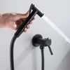 Rea Bidetarmatur Loop Lungo Black Produktbild-Vorschau 2