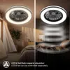 LED Deckenventilator Beleuchtung Deckenlampe Schlafzimmer Produktbild-Vorschau 3