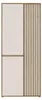 Forte ELISTON Kleiderschrank 80 90, moderner Kleiderschrank Produktbild-Vorschau 3