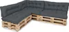TexDeko Garden halbes Palettenkissen 60x80x18cm gesteppt Produktbild-Vorschau 2
