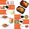 19PCS Ensemble d'accessoires pour friteuse à air chaud pour Voir les images du produit 6