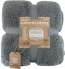 dunkelgraue Kuscheldecke Produktbild-Vorschau