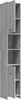 A tall, narrow cabinet with multiple shelves and doors, presented against a white background. Produktbild-Vorschau